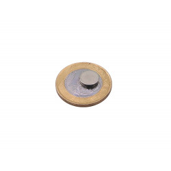 Ímã de neodímio 9,5x2,5 mm - N35